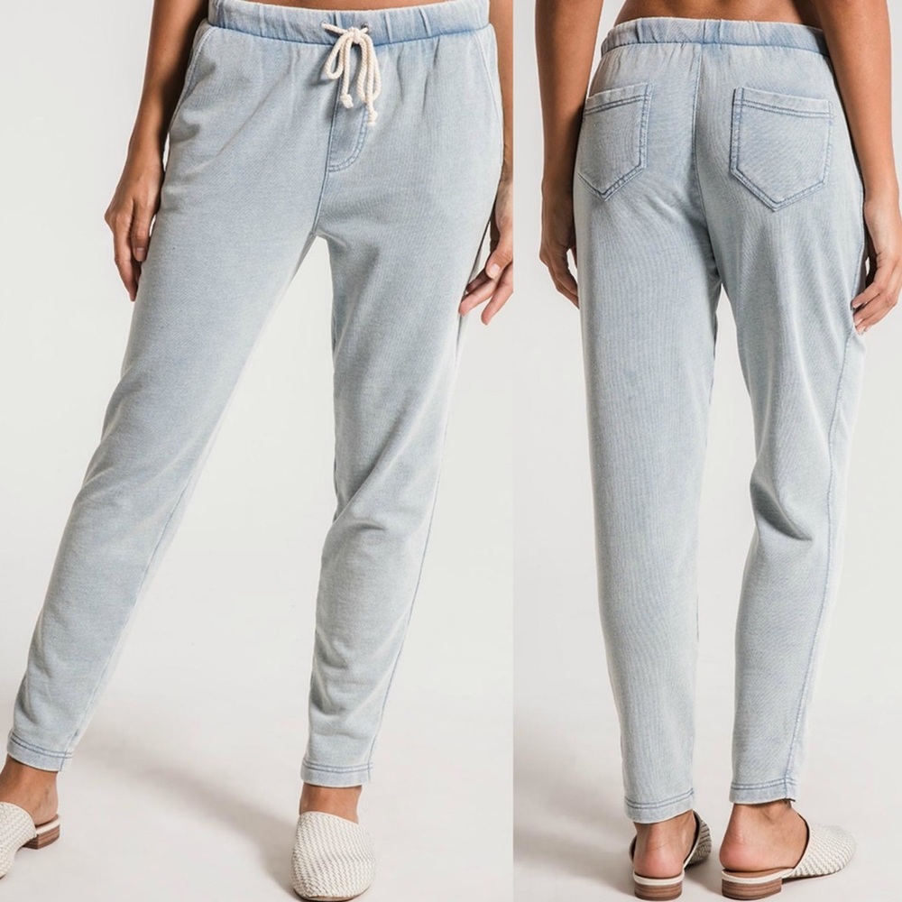 Z Supply Women’s Denim Knit Jogger S